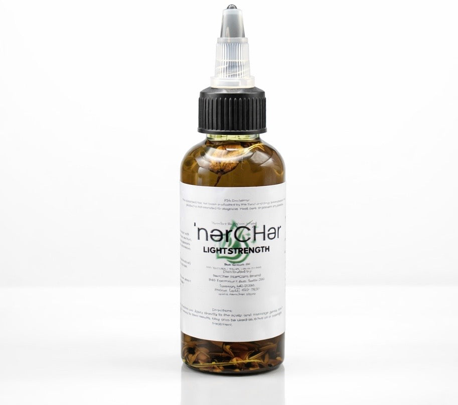 Light Strength Herbal Infused Hair Oil 2fl oz