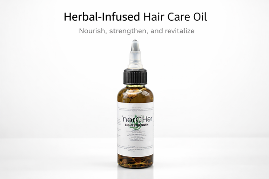 Light Strength Herbal Infused Hair Oil 2fl oz