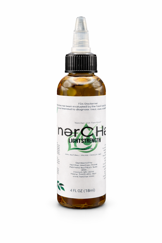 Light Strength Herbal Infused Hair Oil