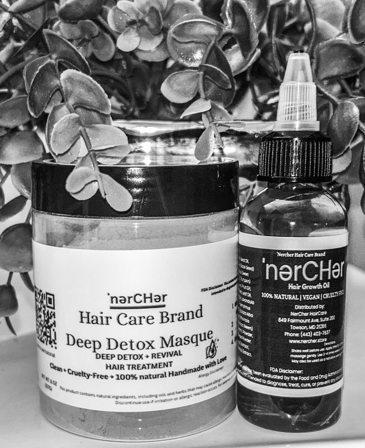 Deep Detox Hair Masque Kit
